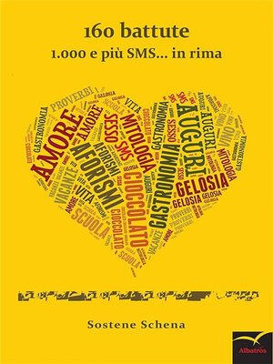 cover image of 160 battute 1.000 e più SMS... in rima